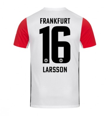 Eintracht Frankfurt Hugo Larsson #16 Replika Hjemmebanetrøje 2024-25 Kortærmet